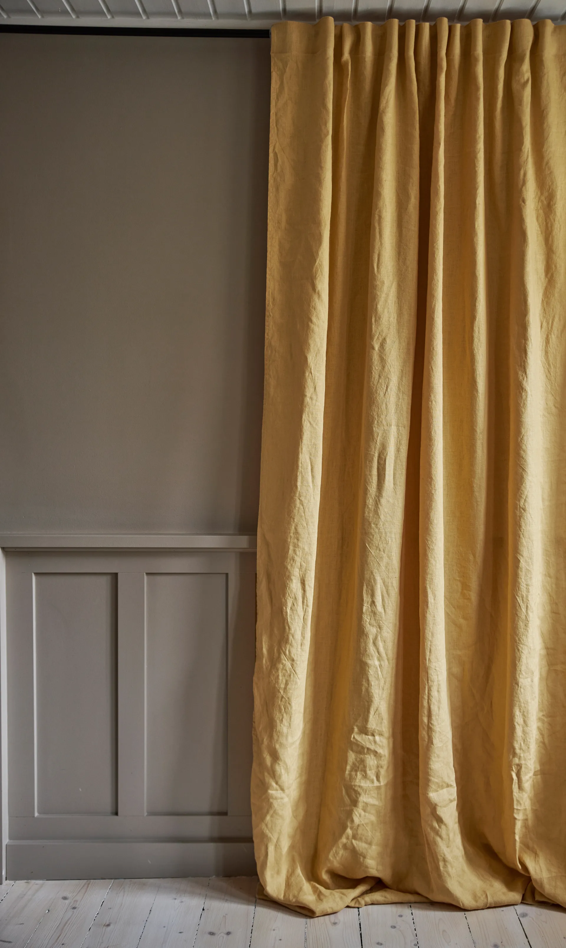 Sabina multibåndslængde 140x240 cm, Gul Boel & Jan