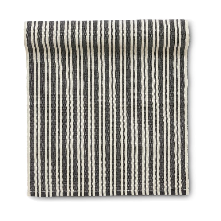 Sammie løber 35x120 cm - Sort-hvid - Boel & Jan