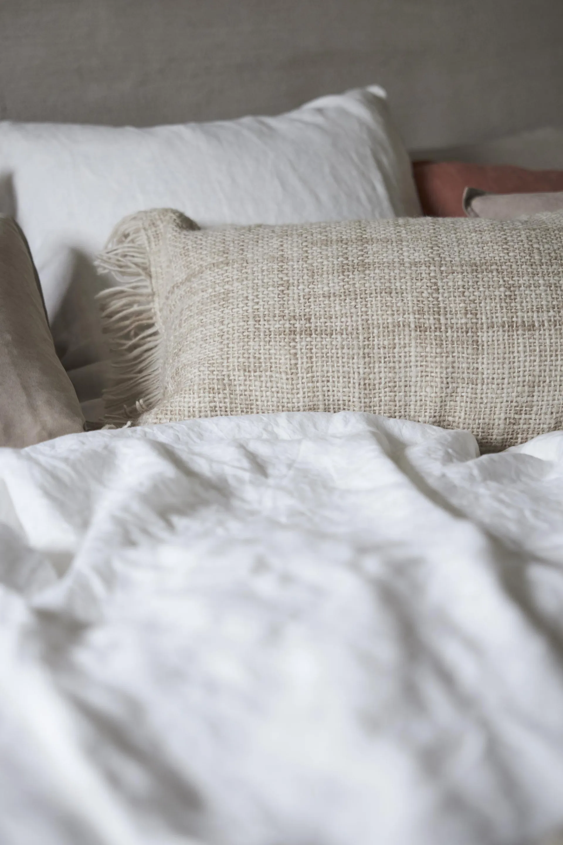 Tobago pudebetræk 40x60 cm, Beige Boel & Jan