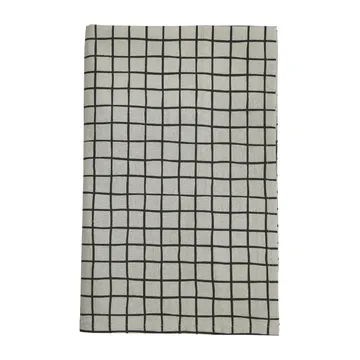 Tofta check dug 150x150 cm - Grå - Boel & Jan