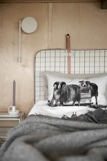 Walter uldplaid 120x150 cm - Grå - Boel & Jan