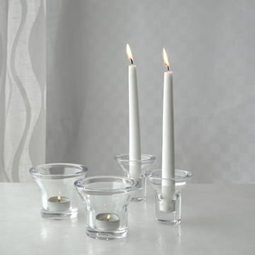 Lumi fyrfadsstage Ø10 cm - Klar - Born In Sweden