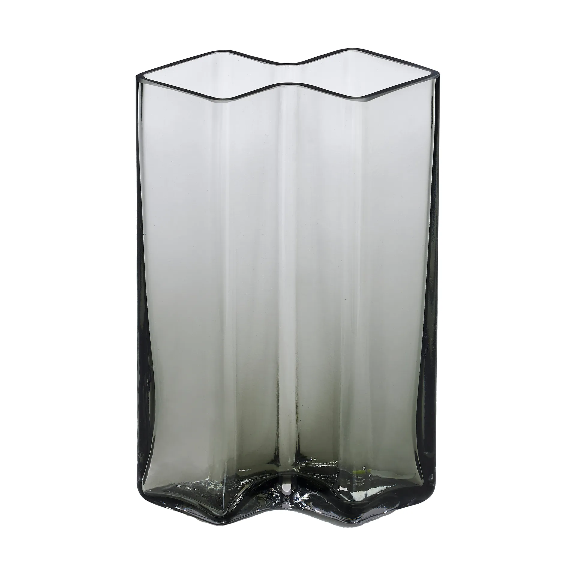 Row vase to kamre, Grå Born In Sweden