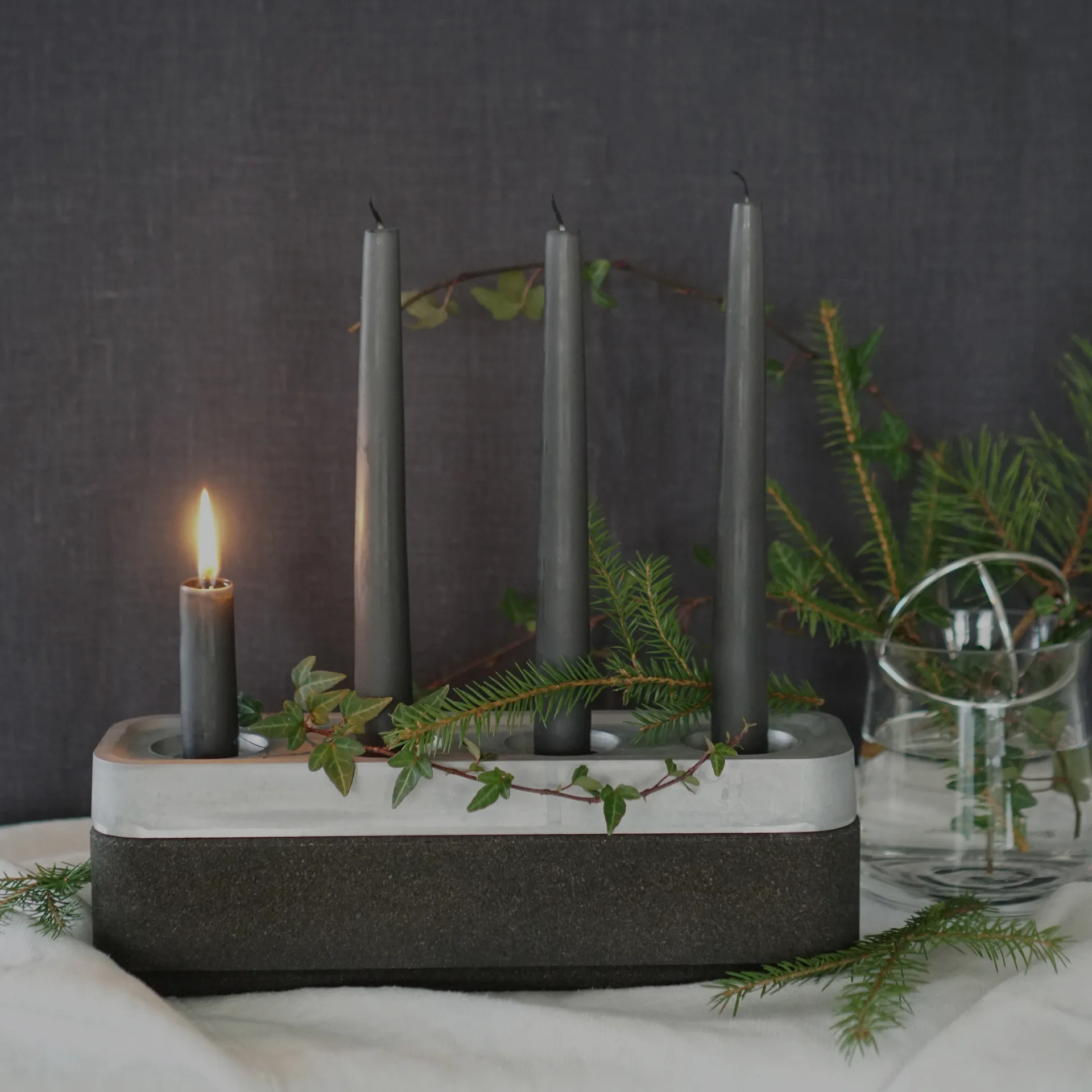 Stumpastaken aflang polished, 8,5x29,5 cm Born In Sweden