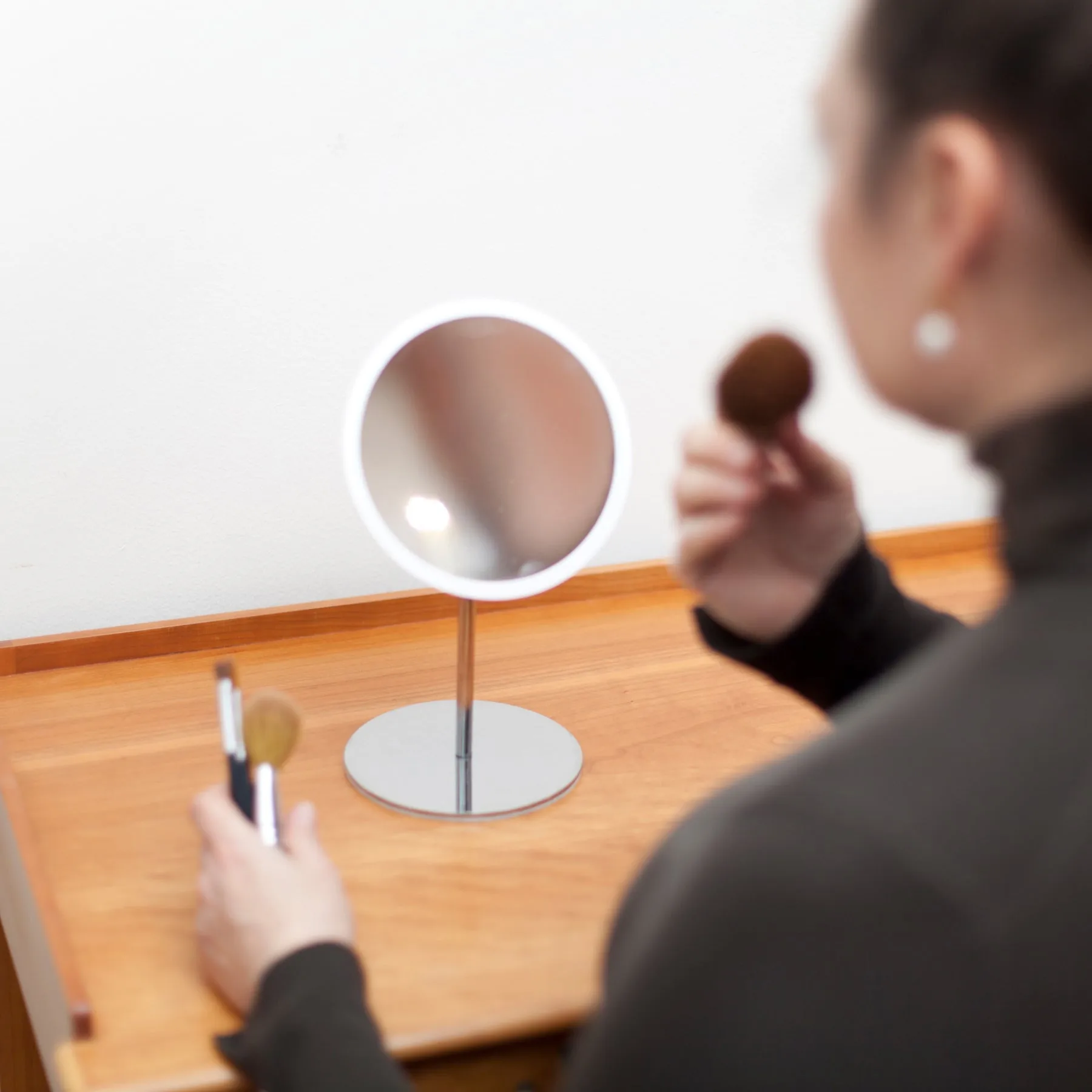 AirMirror bordsspejl x15 aftageligt magnetisk, Ø16,5 cm Bosign