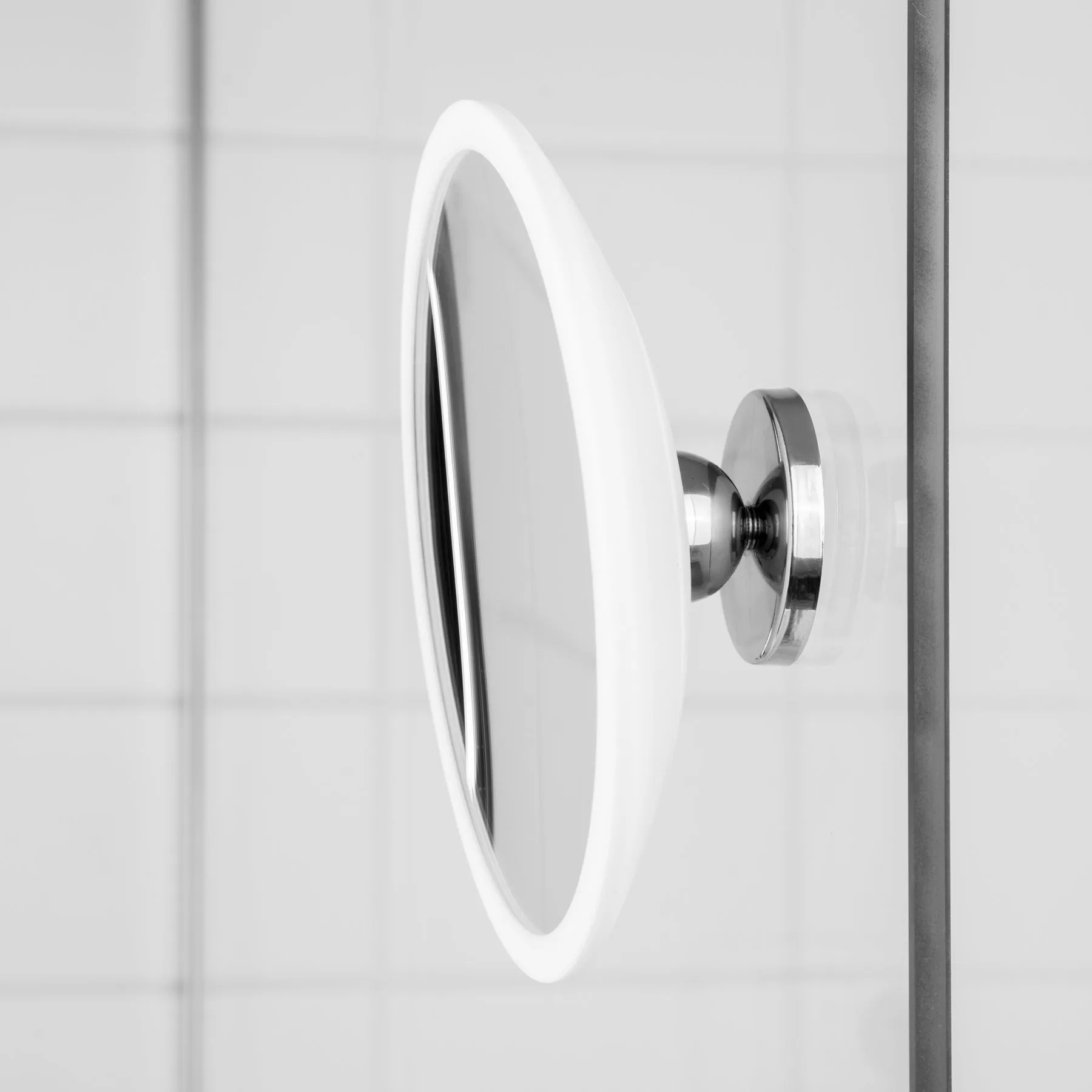 AirMirror makeupspejl x5 aftageligt m. sugekop, Ø16,5 cm Bosign