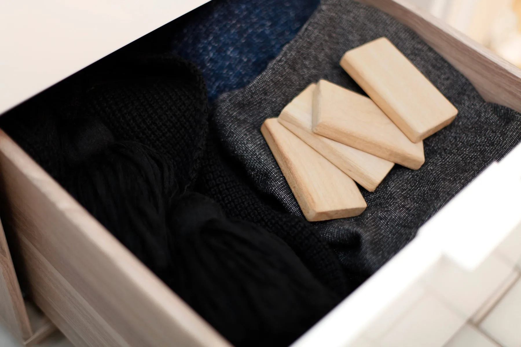 Bosign duftblok i hvidt cedertræ, 4-pak Bosign