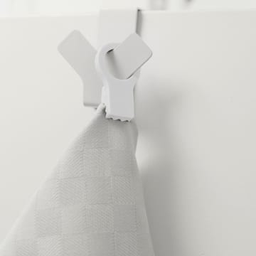 Bosign Loop clips til viskestykke 2-pak - Hvid - Bosign
