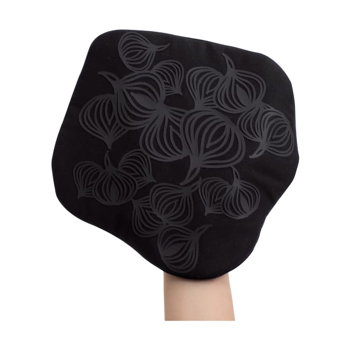 Bosign non-slip grydelap med lomme - Sort - Bosign