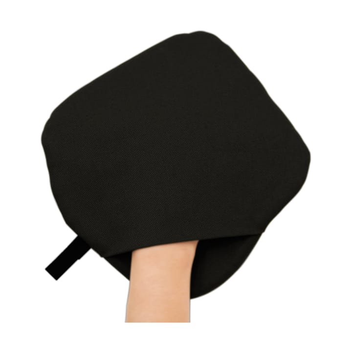 Bosign non-slip grydelap med lomme, Sort Bosign