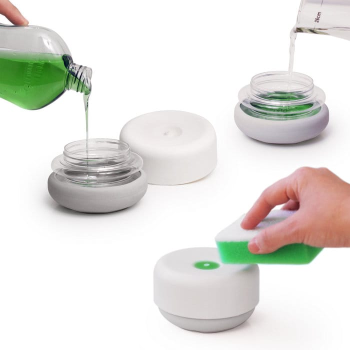 Bosign opvaskemiddel dispenser, marmorfarvet Bosign