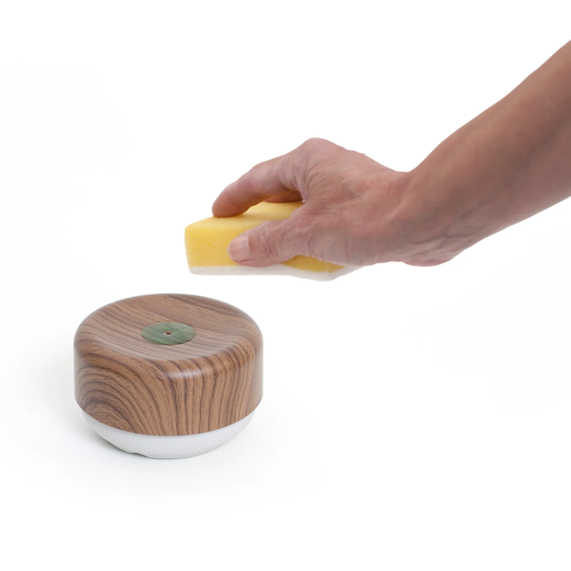 Bosign opvaskemiddel dispenser, Mørk trædekor Bosign