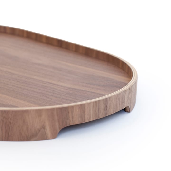Bosign serveringsbakke curveline medium 26x39 cm, Valnød Bosign