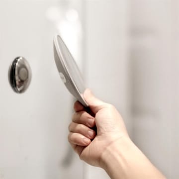 Bosign spejl 5x forstørrelse - hvid - Bosign