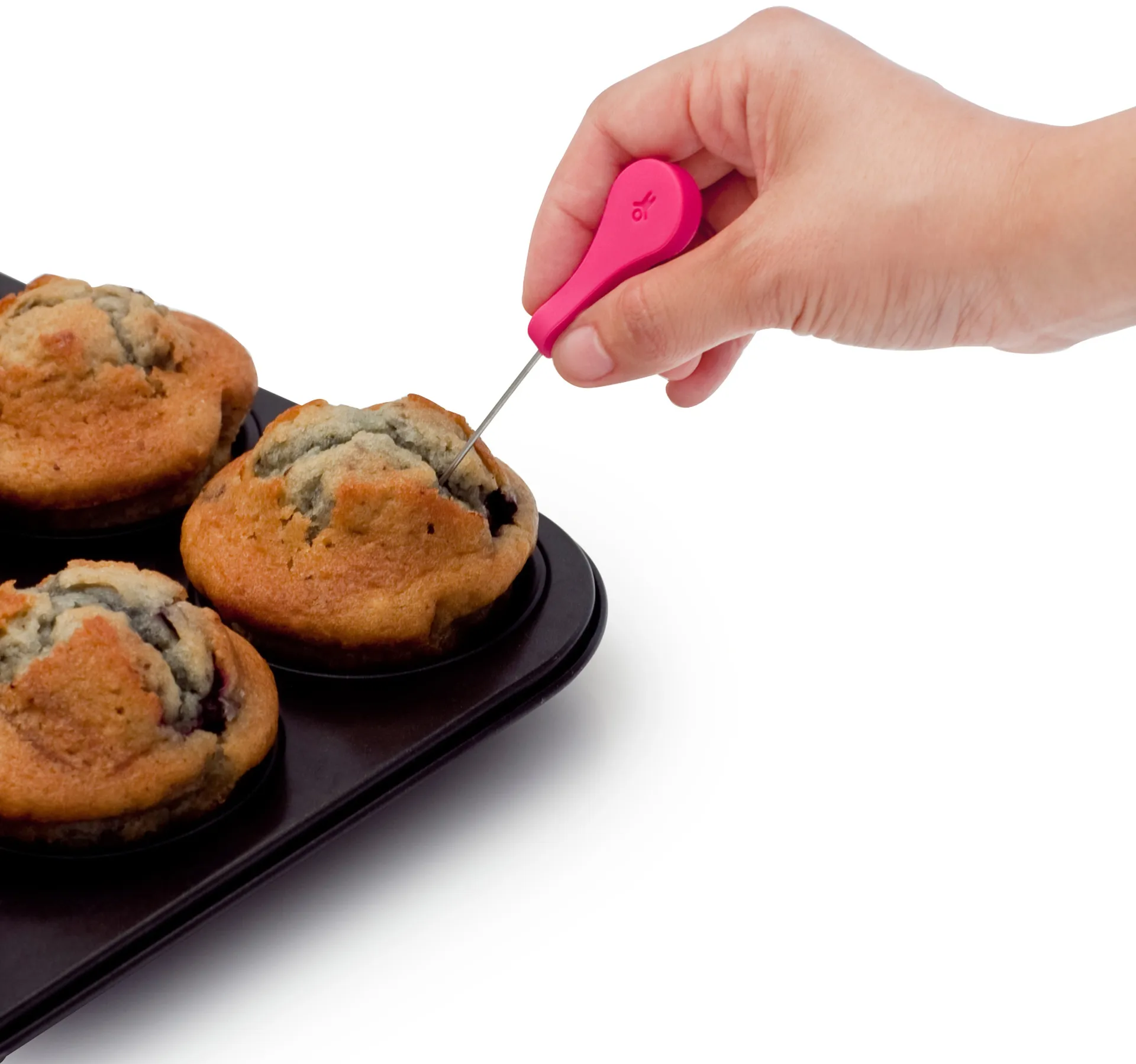 Cake Tester kartoffelstikker selvstående, Hvid Bosign