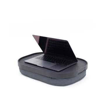 CurveLine™ anti-slip knæbakke 47x34 cm - Sort piltræ-grå - Bosign