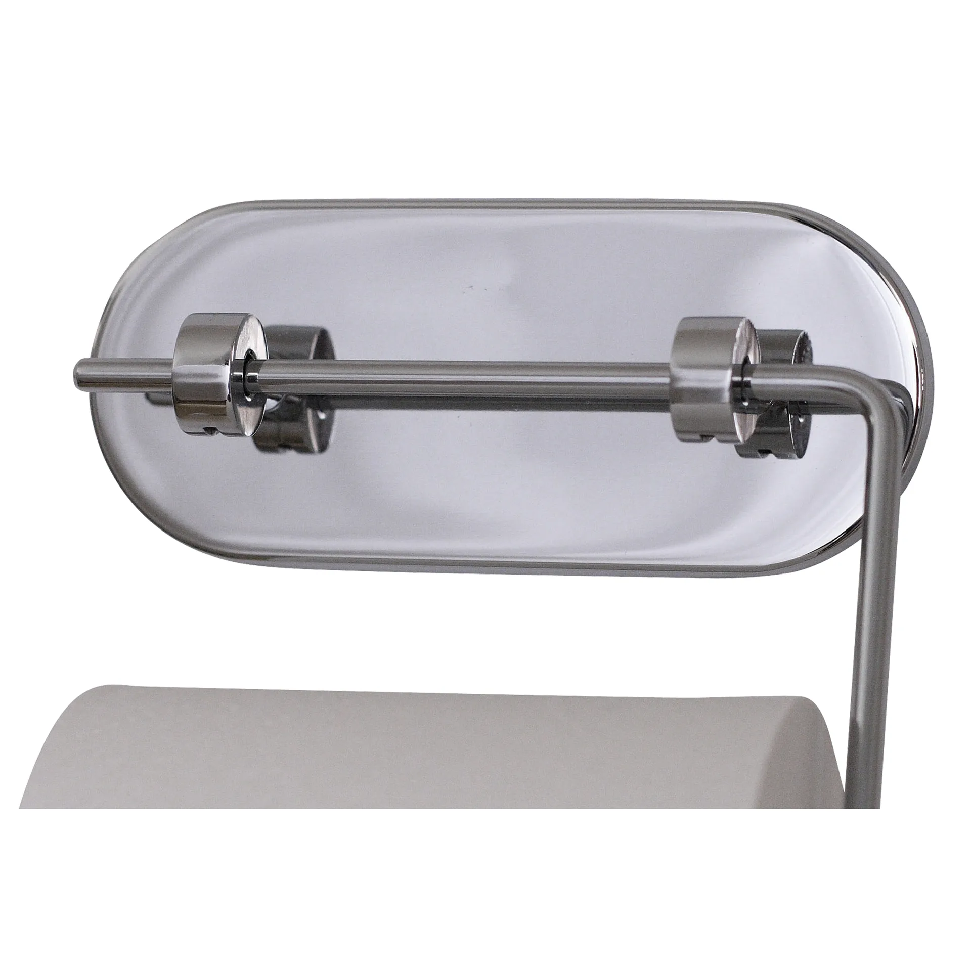 Invisible toiletrulleholder, Rustfrit stål Bosign