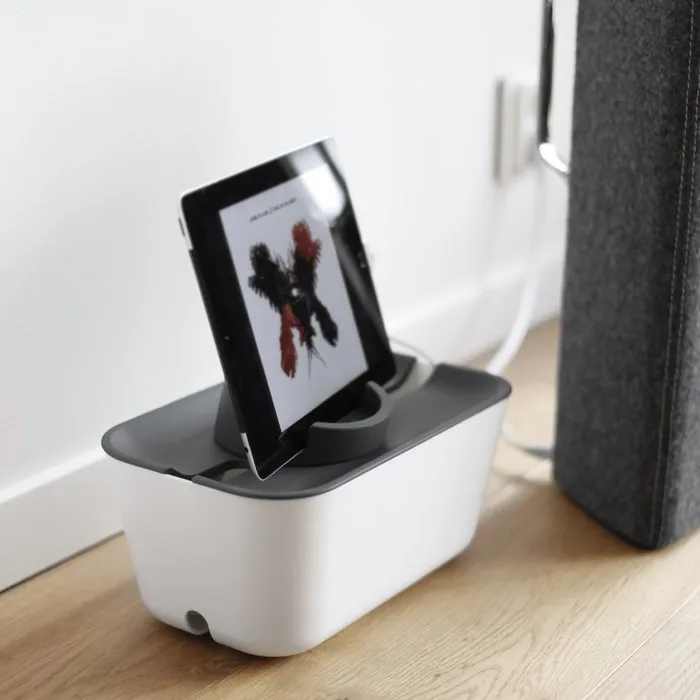 Kabelorganisator XL, gråt låg Bosign