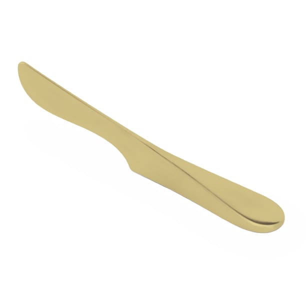 Selvstående smørekniv large - messingfarvet - Bosign
