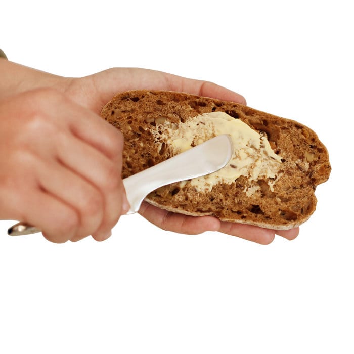 Selvstående smørekniv small messingfarvet/rustfri, rustfri Bosign