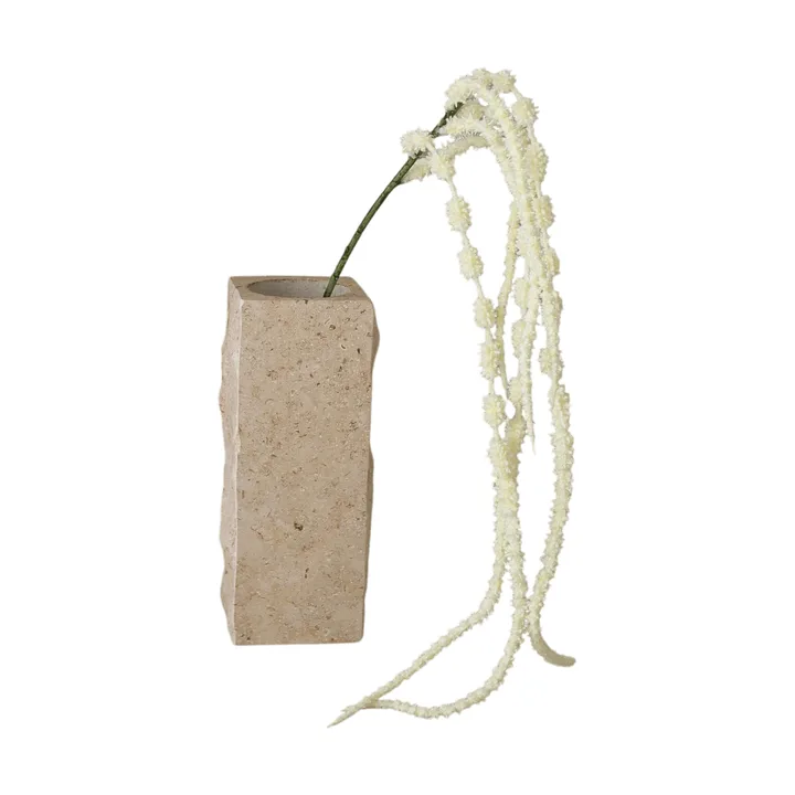 Hængeamarant kunstig blomst - Hvid, 112 cm - Botané