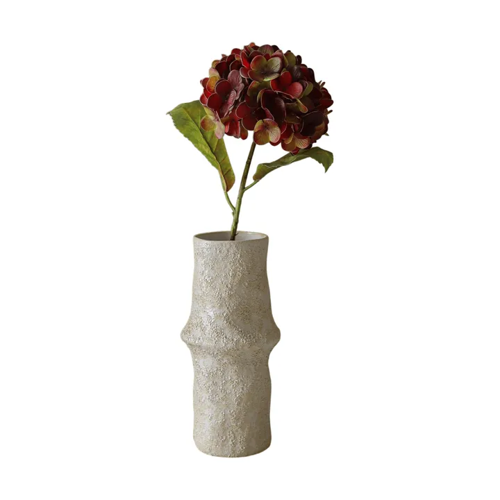 Hortensia kunstig blomst - Deep burgundy, 60 cm, 1 stk - Botané