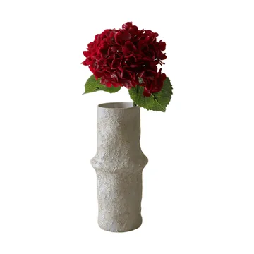 Hortensia kunstig blomst - Rød, 51 cm, 1 stk. - Botané