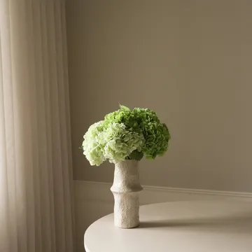 Hortensia kunstig buket - Grøn, 7 stk - Botané