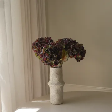 Hortensia kunstig buket - Muted purple, 60 cm, 6 stk - Botané