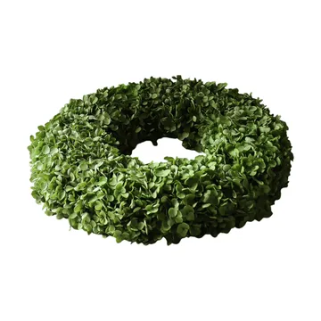 Hortensia Wreath blomsterkrans - Green, Ø40 cm - Botané