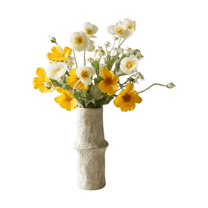 Le Natural kunstig buket - Præstegårdsnælde-bellis 7 stk - Botané