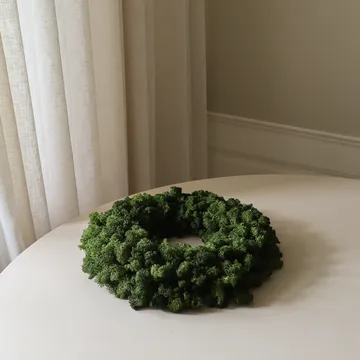 Moss Wreath mossekrans - Green, Ø40 cm - Botané