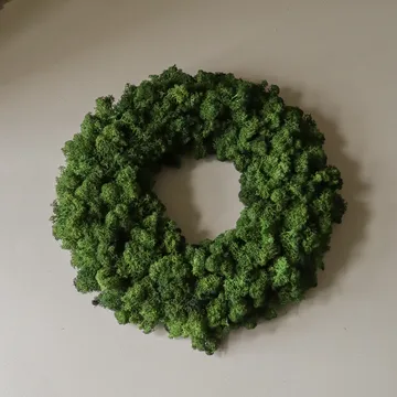 Moss Wreath mossekrans - Green, Ø40 cm - Botané