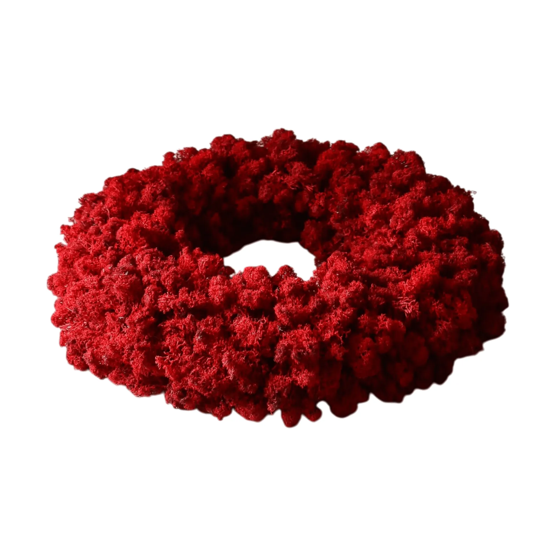 Moss Wreath mossekrans, Red, Ø40 cm Botané