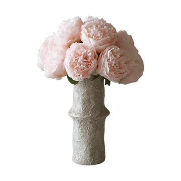 Pioner kunstig buket - Mini, lyserød 10 stk - Botané