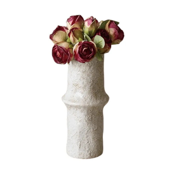 Roser kunstig buket - Mini, rød 10 stk - Botané