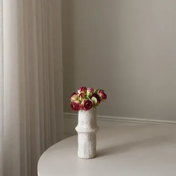 Roser kunstig buket - Mini, rød 10 stk - Botané