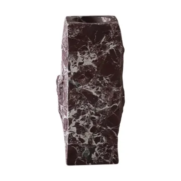 Rosso Levanto Edge marmorvase - Small, 25 cm - Botané