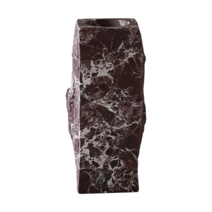 Rosso Levanto Edge marmorvase - Small, 25 cm - Botané
