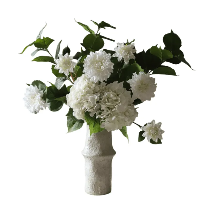 Soft Serve kunstig buket - Hortensia-dahlia, 8 stk - Botané