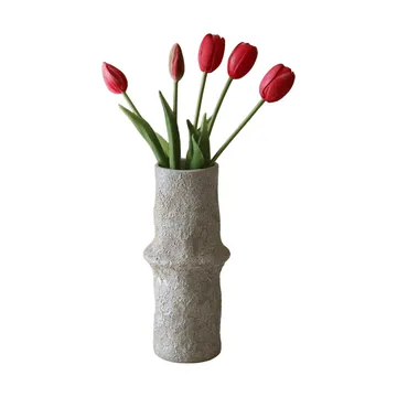 Tulipaner kunstig buket - Lyserød, 5 stk. - Botané