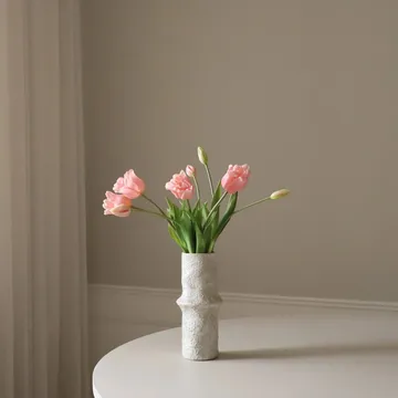 Tulipaner triumph kunstig buket - Lyserød, 10 stk - Botané