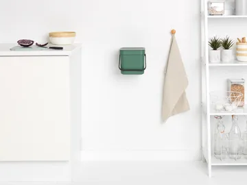 Affaldsspand Sort & Go 6 l - Fir Green - Brabantia
