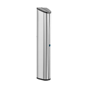 Beskyttelsesboks/kappe til WallFix tørrestativ - Matbørstet stål - Brabantia