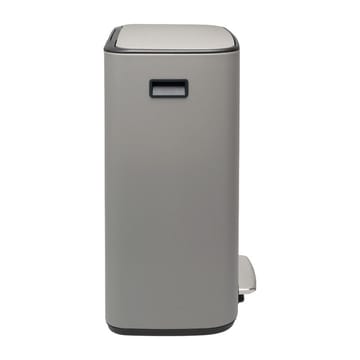 Bo bin pedalspand 2 x 30 L - Mineral concrete grey - Brabantia