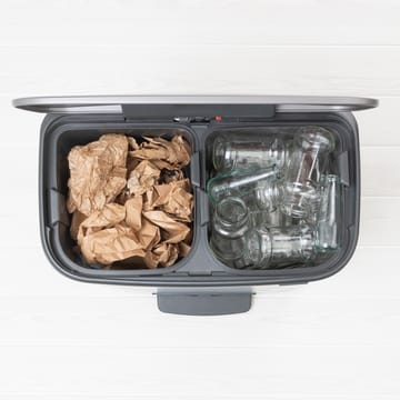 Bo bin pedalspand 2 x 30 L - Platin - Brabantia
