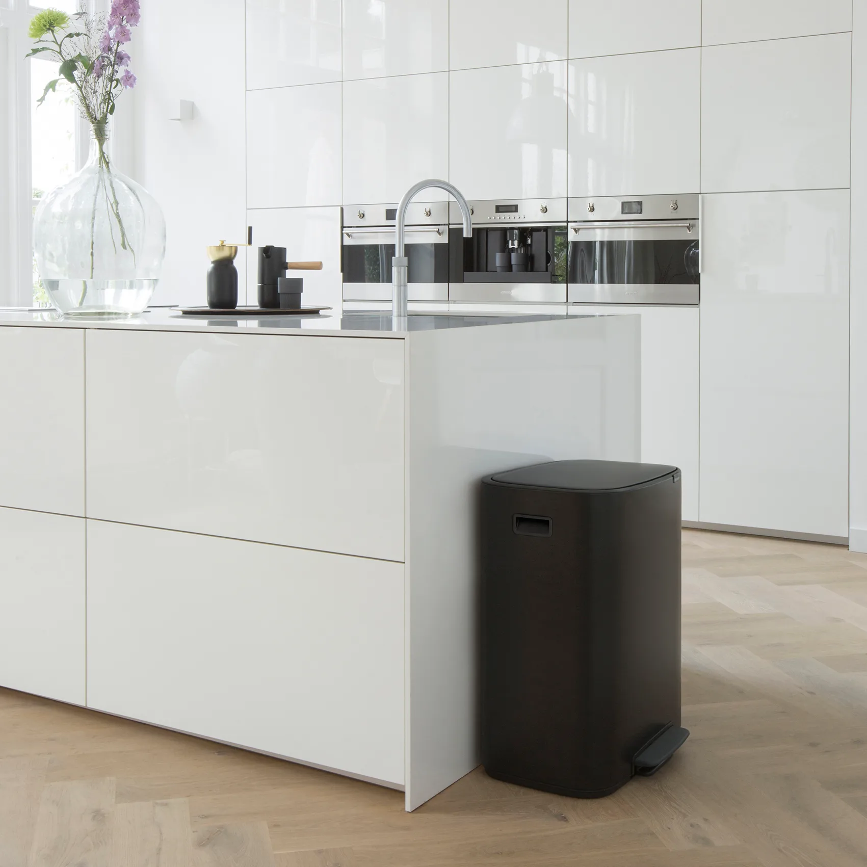 Bo bin pedalspand 2 x 30 L, Sort Brabantia