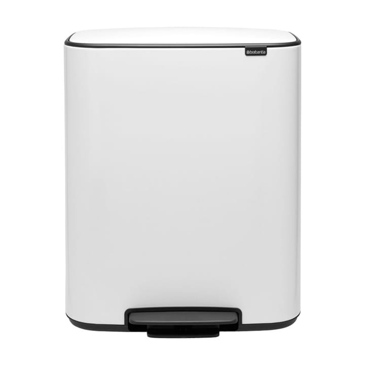 Bo bin pedalspand 2 x 30 L - White - Brabantia