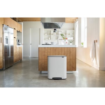 Bo bin pedalspand 2 x 30 L - White - Brabantia