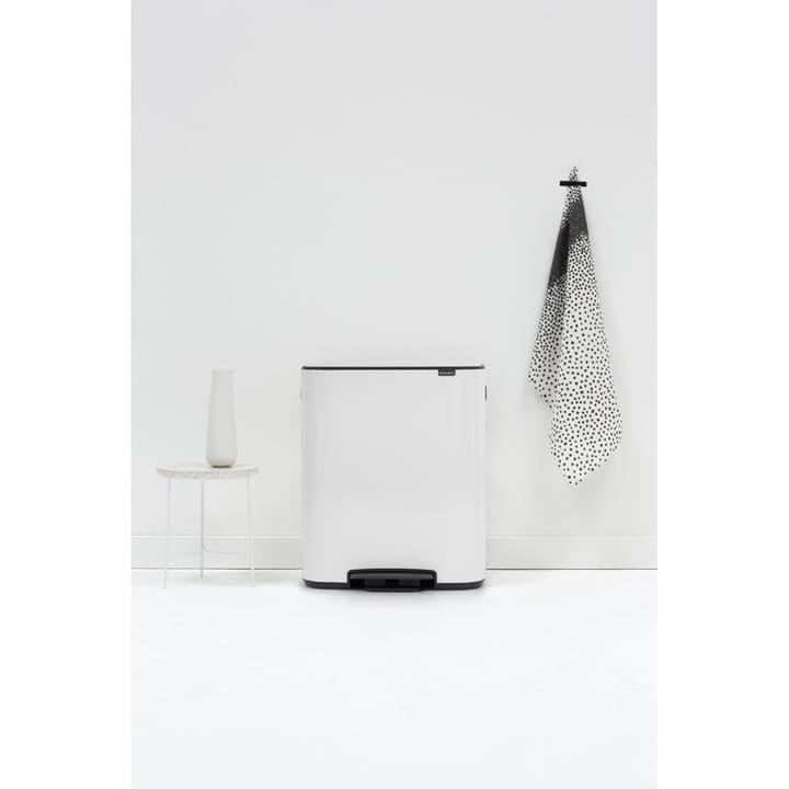 Bo bin pedalspand 2 x 30 L - White - Brabantia